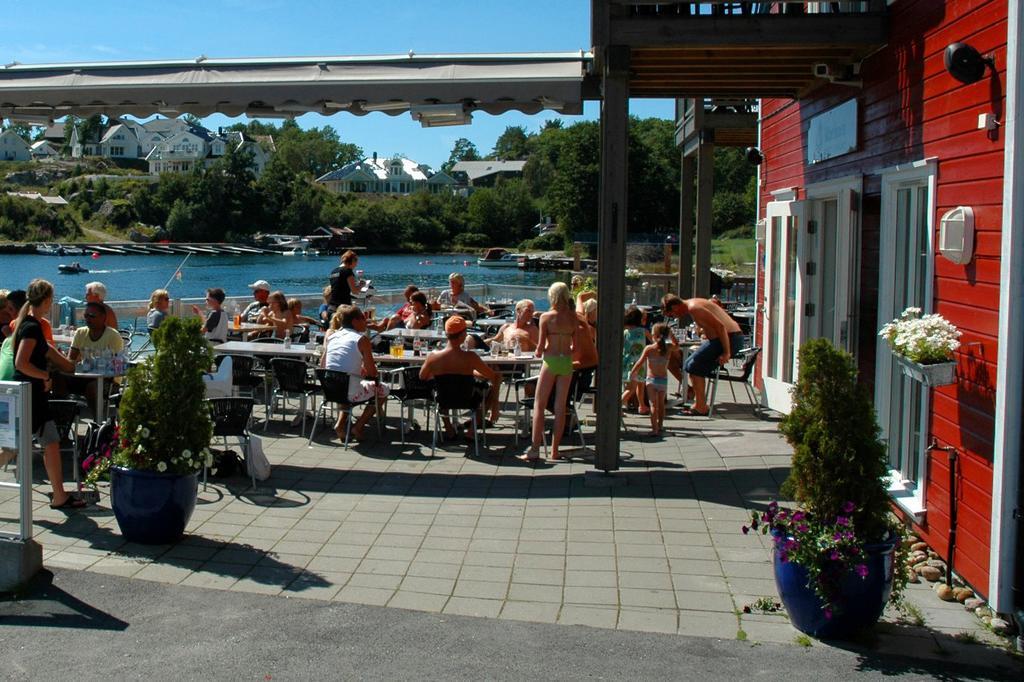Hotel Tregde Ferie Mandal Esterno foto
